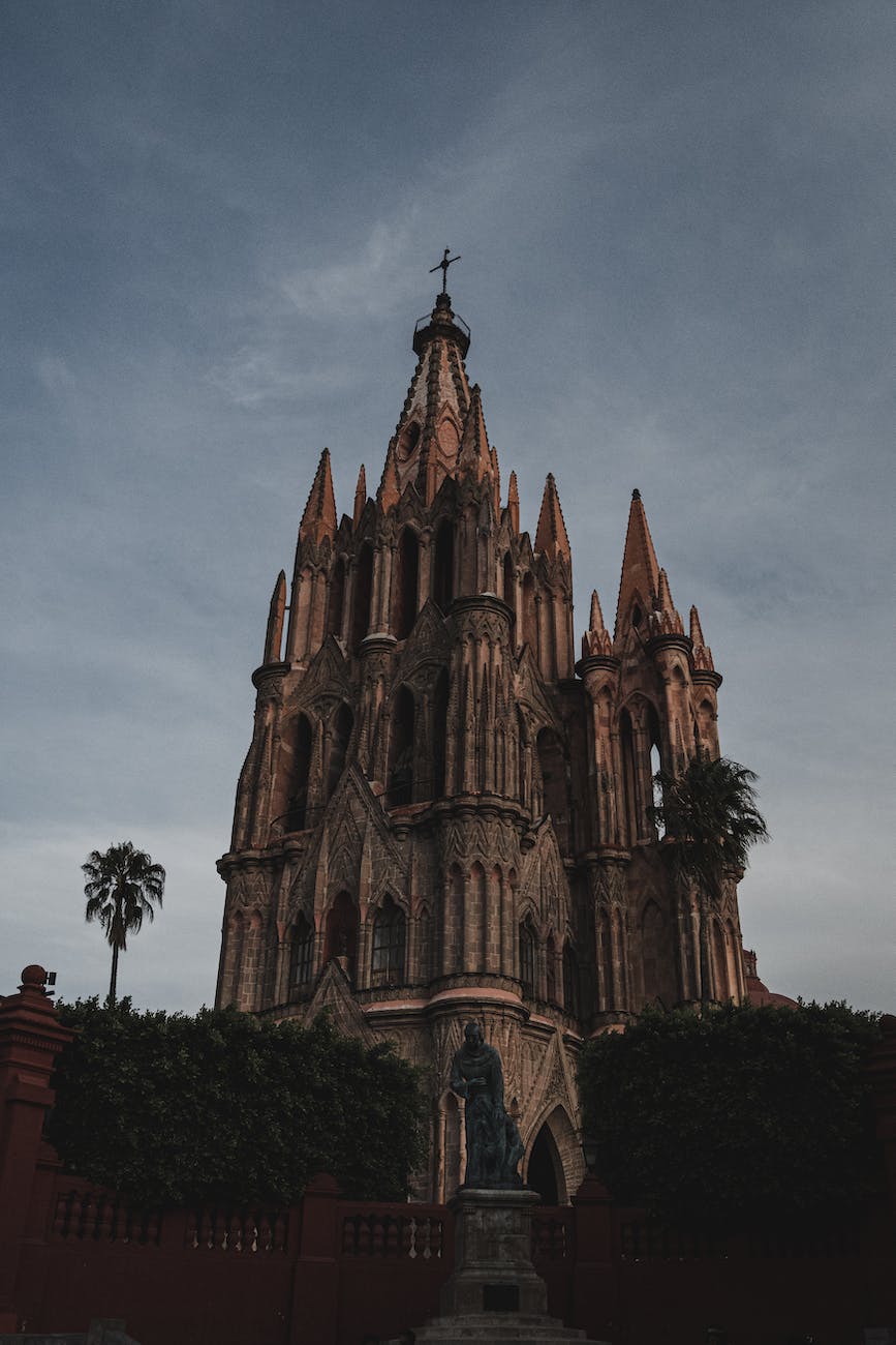 neo gothic church in san miguel de allende mexico