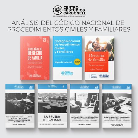 Paquete Análisis del Código Nacional de Procedimientos Civiles y Familiares
